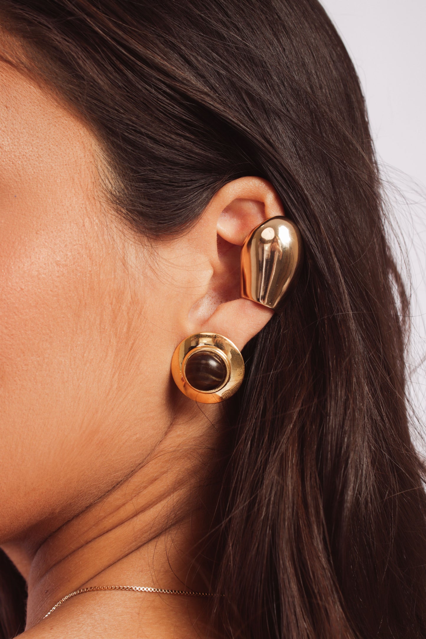 Brinco Eclipse Marrom